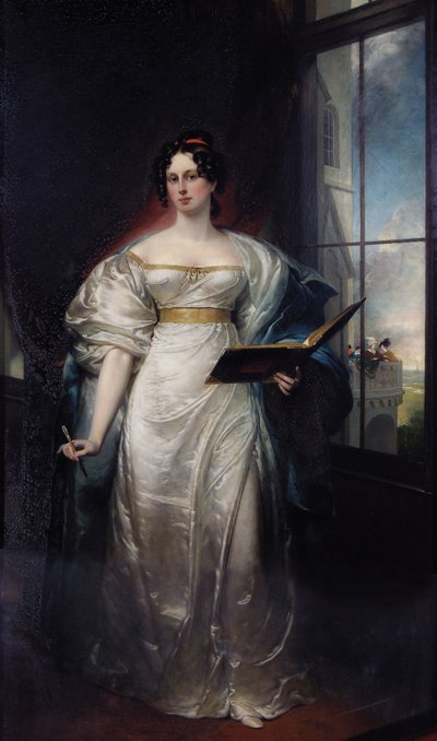 Elizabeth, 5e hertogin van Rutland door George Sanders